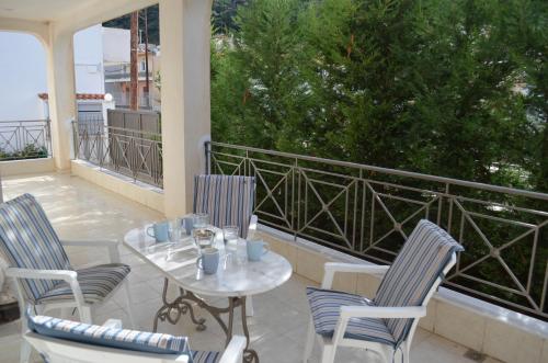 Μπαλκόνι ή βεράντα στο Blue Ark Aigeira Flat & Studio