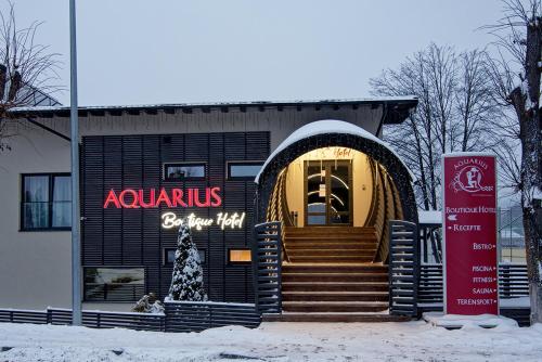AQUARIUS BOUTIQUE HOTEL — Facade/entrance