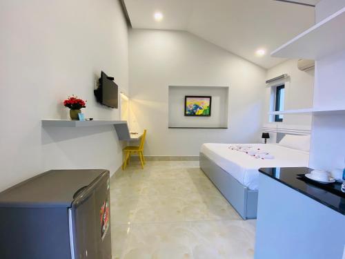 Kuchyň nebo kuchyňský kout v ubytování Vivian Hotel Mui Ne