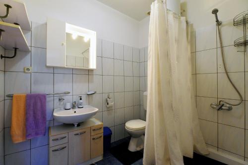 Kúpeľňa v ubytovaní Slanica Murter