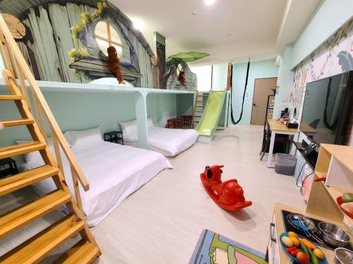 Televisyen dan/atau pusat hiburan di 三木森sleep Inn 站前館