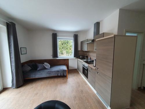 Η κουζίνα ή μικρή κουζίνα στο Haus Taybeerweg