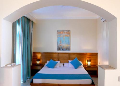 Postel nebo postele na pokoji v ubytování Sheikh Ali Dahab Resort