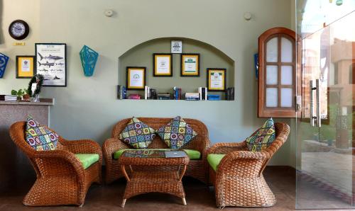Posezení v ubytování Sheikh Ali Dahab Resort