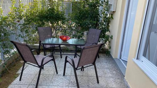 Balkón nebo terasa v ubytování Patras Juliet House