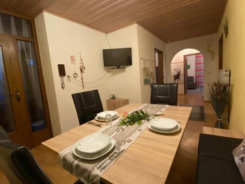 Posezení v ubytování Gästehaus Beranek