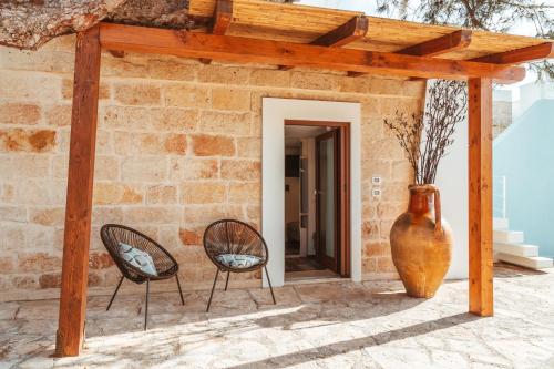 Αίθριο ή υπαίθριος χώρος στο Echi di Puglia Marsento
