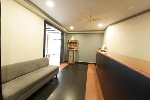 Ruang duduk di The Treat Hotel