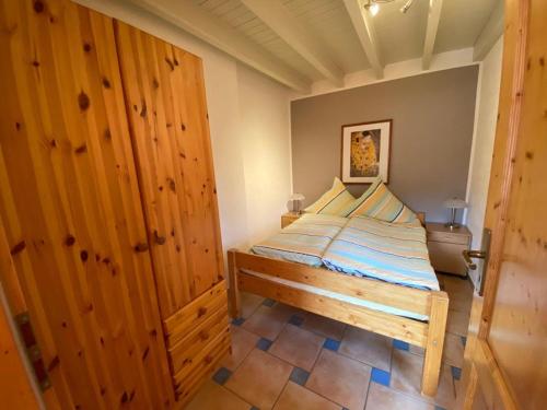 Katil atau katil-katil dalam bilik di Ferienhaus Jüngling