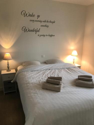 Llit o llits en una habitació de Villa Capricia