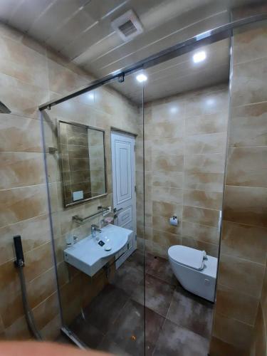 Koupelna v ubytování Hotel Juliet Yerevan