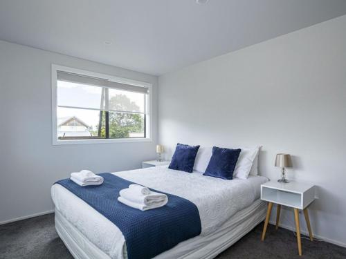 Ένα ή περισσότερα κρεβάτια σε δωμάτιο στο Scott Street Apartments