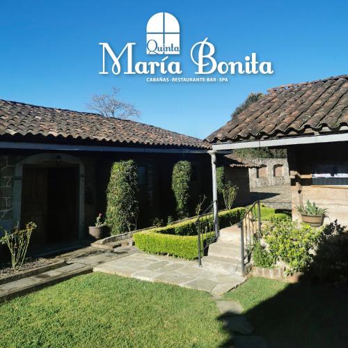 a villa with a garden in mariana bonita at Quinta Maria Bonita in Zacatlán