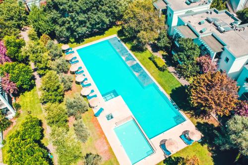 Bazén v ubytování Muskebi Apart Otel nebo v jeho okolí