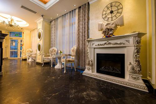 Un lugar para sentarse en Hotel Helin Central