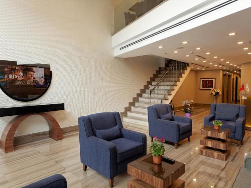 Χώρος καθιστικού στο Inera Hotel Pendik