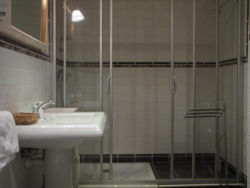 Koupelna v ubytování Hostal Beti-jai