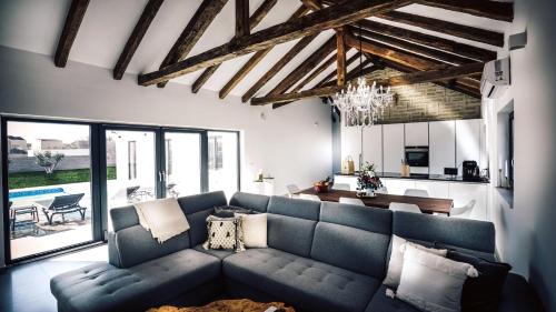 Posezení v ubytování Luxury Villa Mala