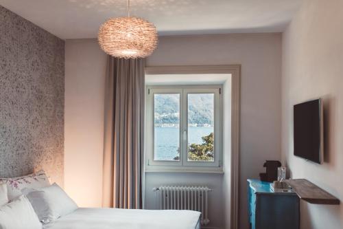 Postel nebo postele na pokoji v ubytování Hotel Villa Emden