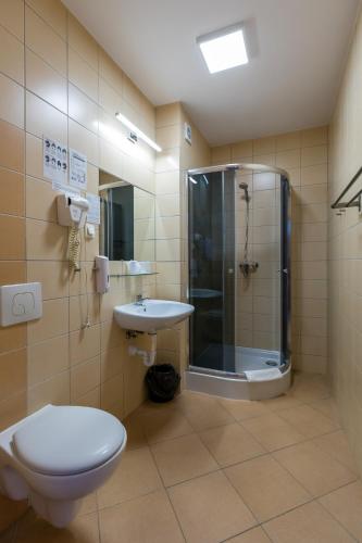 Ένα μπάνιο στο Hotel Sport