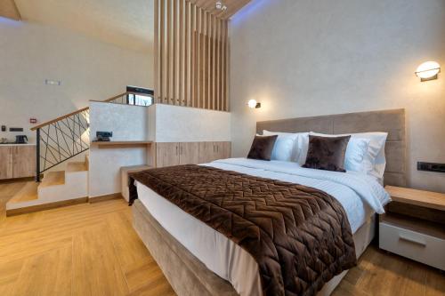 Katil atau katil-katil dalam bilik di Hotel Aria