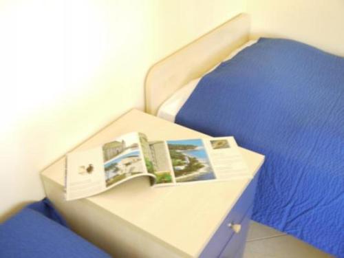 Кровать или кровати в номере Villa del Golfo