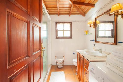 Koupelna v ubytování CASA EMILIA