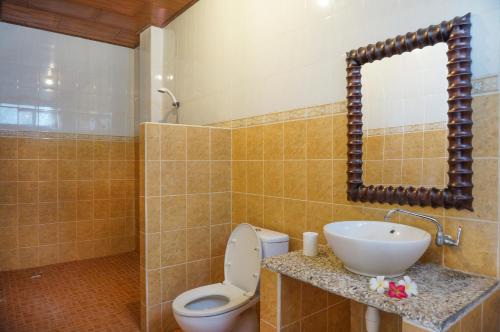 Ένα μπάνιο στο Bungalow No 7