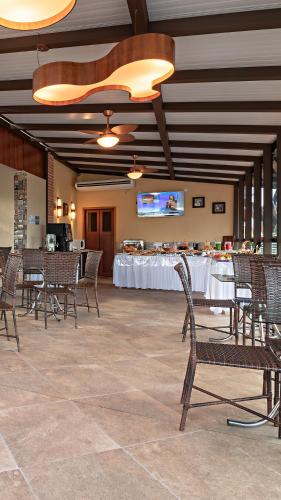 Restaurace v ubytování Hotel Cachoeiras de Brotas
