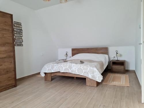 Postel nebo postele na pokoji v ubytování P16 Apartment