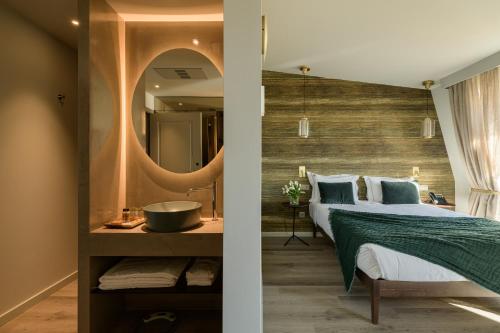 Postel nebo postele na pokoji v ubytování Pena D'Água Boutique Hotel & Villas