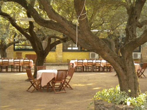Un restaurante u otro lugar para comer en Su Barroccu