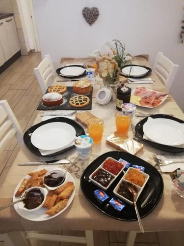 Mad på bed and breakfast-stedet eller i nærheden