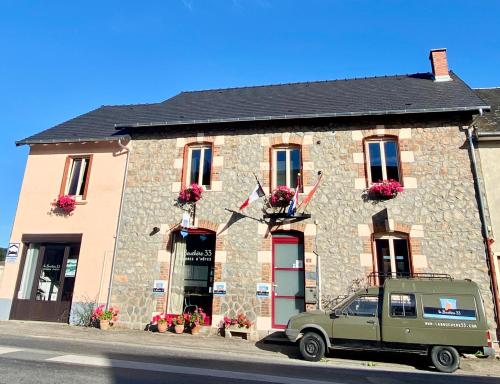 Het gebouw waarin de bed & breakfast zich bevindt