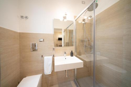 Koupelna v ubytování Residence Sferisterio