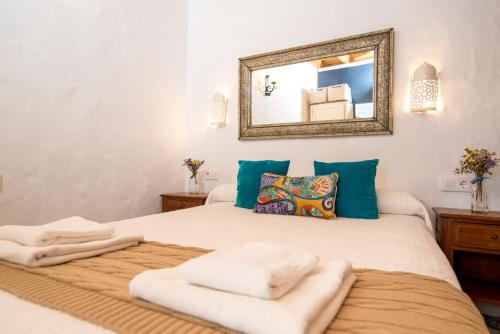 Кровать или кровати в номере Casas Trafalgar