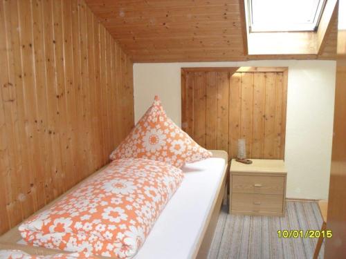 Postel nebo postele na pokoji v ubytování Ferienwohnung Pauli Robert