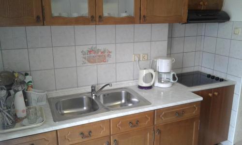 Kuchyň nebo kuchyňský kout v ubytování Apartment Marija