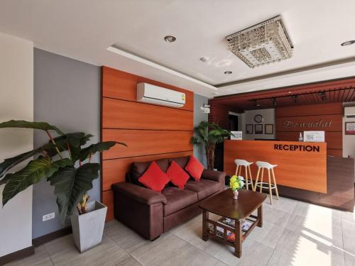 Istumisnurk majutusasutuses Hotel De Wualai-SHA Extra Plus