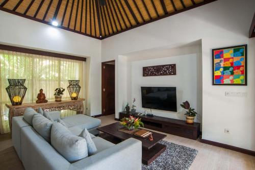 Zona d'estar a Villa Matha Ubud - Renewal