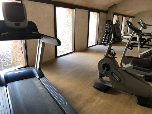 Fitness centrum a/nebo fitness zařízení v ubytování Casa Rural Son Bernadinet