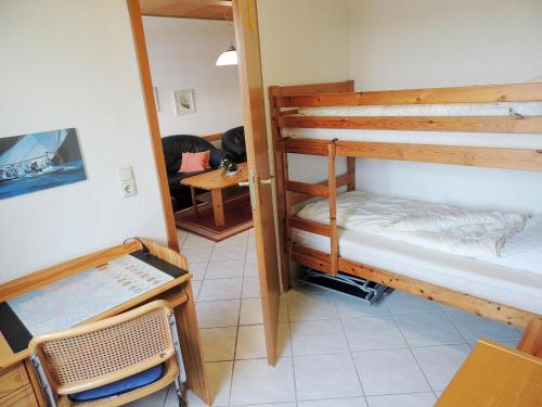Postel nebo postele na pokoji v ubytování Dünenhof DBE-006 Dünenhof
