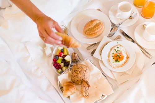 Mad på hotellet eller i nærheden