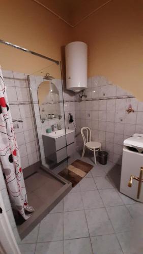 Kúpeľňa v ubytovaní Vár-Lak