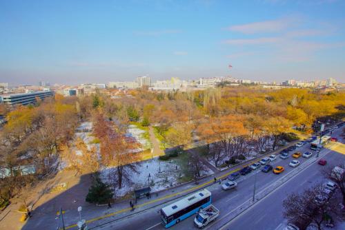Άποψη από ψηλά του New Park Hotel
