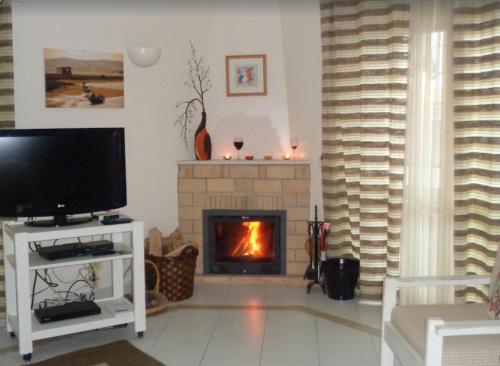 Μια τηλεόραση ή/και κέντρο ψυχαγωγίας στο Apartamento Tyler