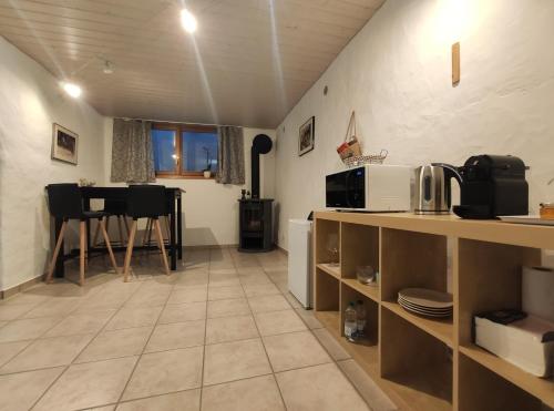 Kuchyň nebo kuchyňský kout v ubytování Casa Blouberg