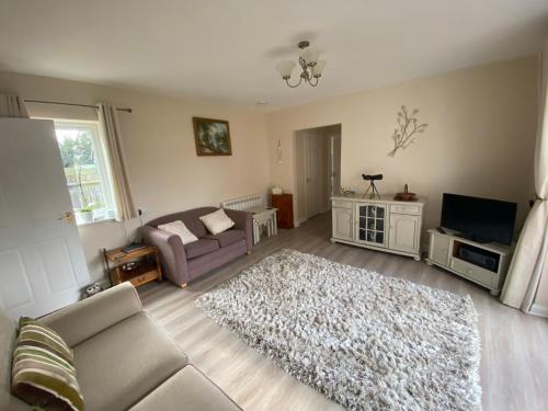 Ruang duduk di Entire guest house, in Pewsey Vale, Wiltshire