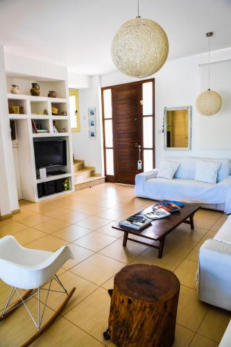 Zona de estar de Riverland beach villa