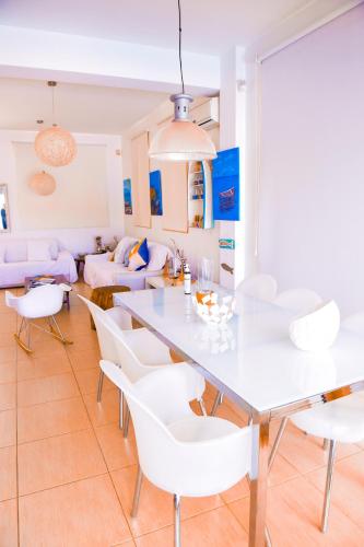 Zona de estar de Riverland beach villa